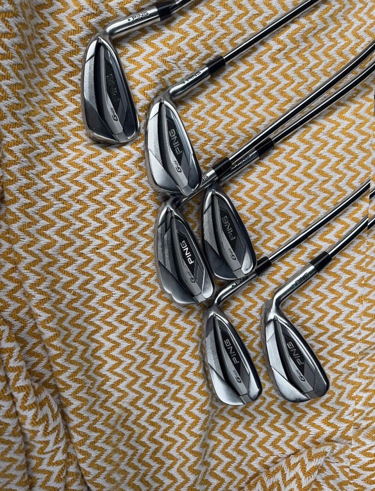Ping G425 irons 5-W green dot 