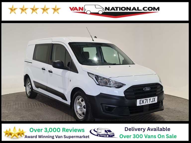 2021 Ford Transit Connect 1.5 EcoBlue 100ps Leader D/Cab Van PANEL VAN DIESEL Manual