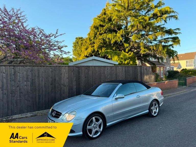 2008 Mercedes-Benz CLK 200K Sport 2dr [184] Tip Auto CONVERTIBLE Petrol Automatic