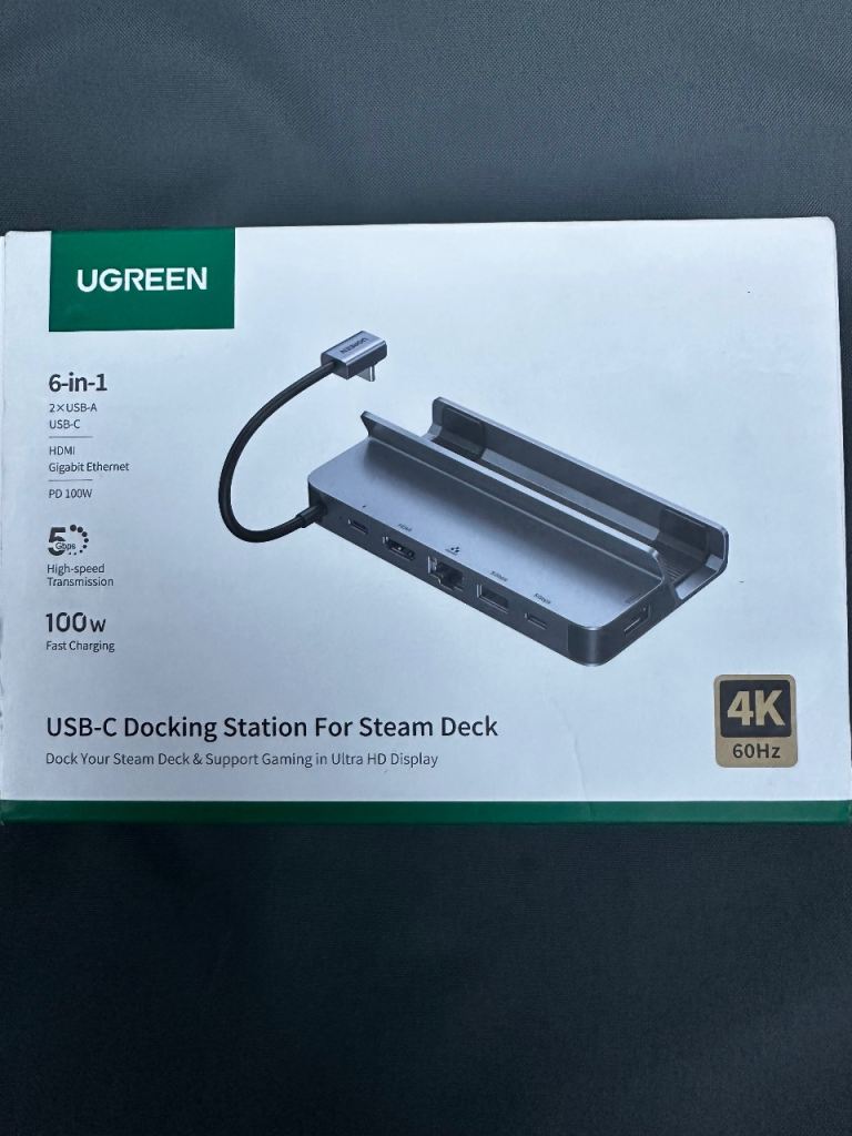 UGREEN USB-C Docking Station for Steam Deck - New