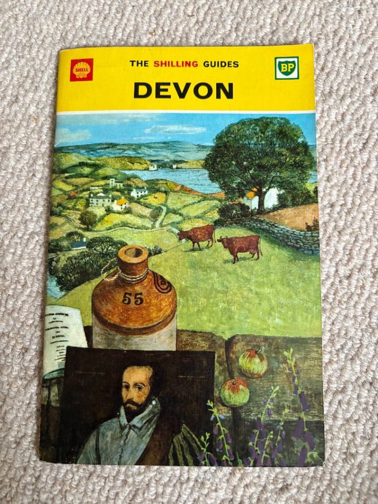 Vintage The Shilling Guide 'Devon' Shell BP 1963 Guide Booklet