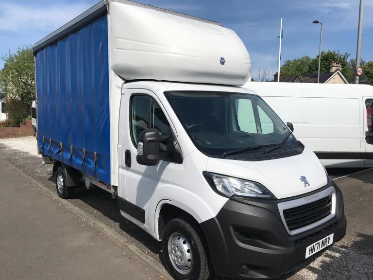2021 Peugeot Boxer 2.2 BlueHDi Curtainside 140ps CHASSIS CAB DIESEL Manual