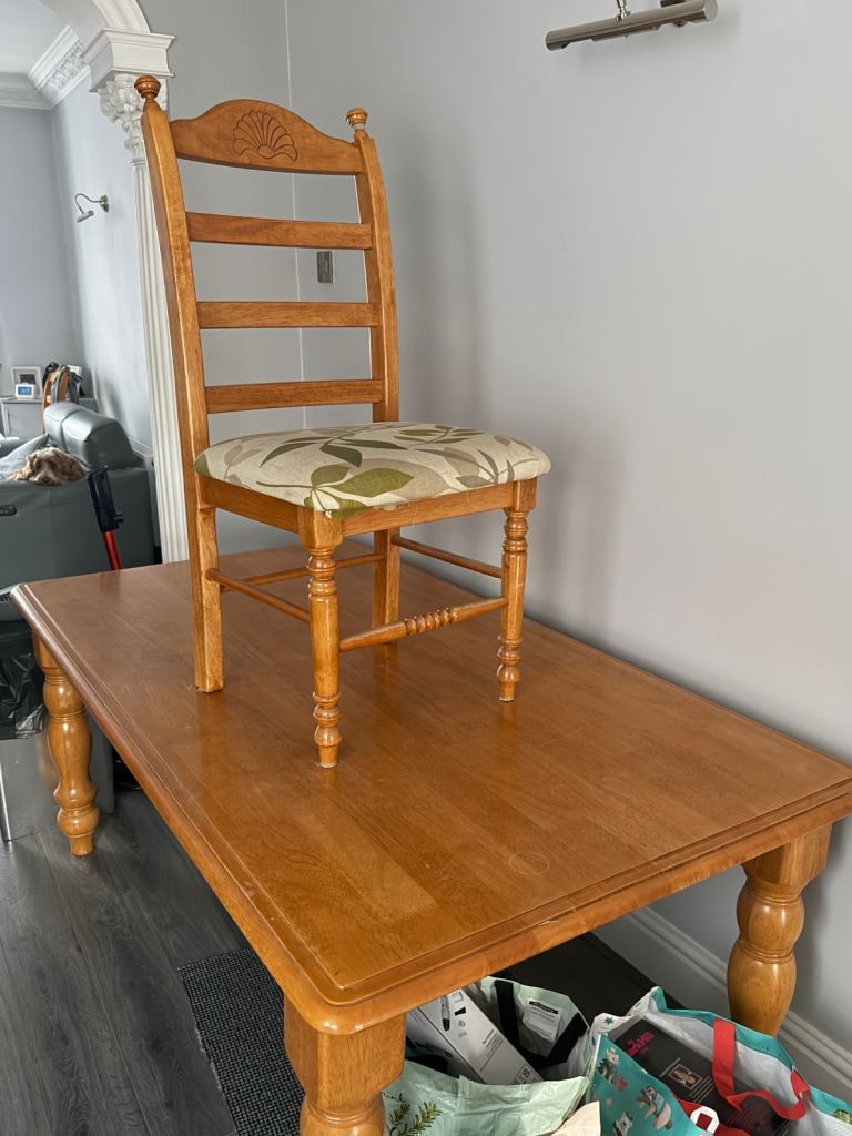 image for Dinning room table and chairs