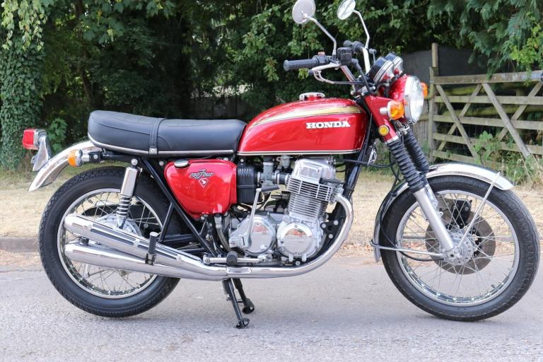 1971 Honda CB 750 CB750 K1 Candy Ruby Red 100% correct & original *12mts Warrant