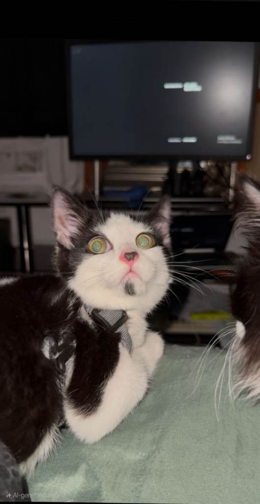 Gentle Tux Girl Needs a New Home (Owners Moving)