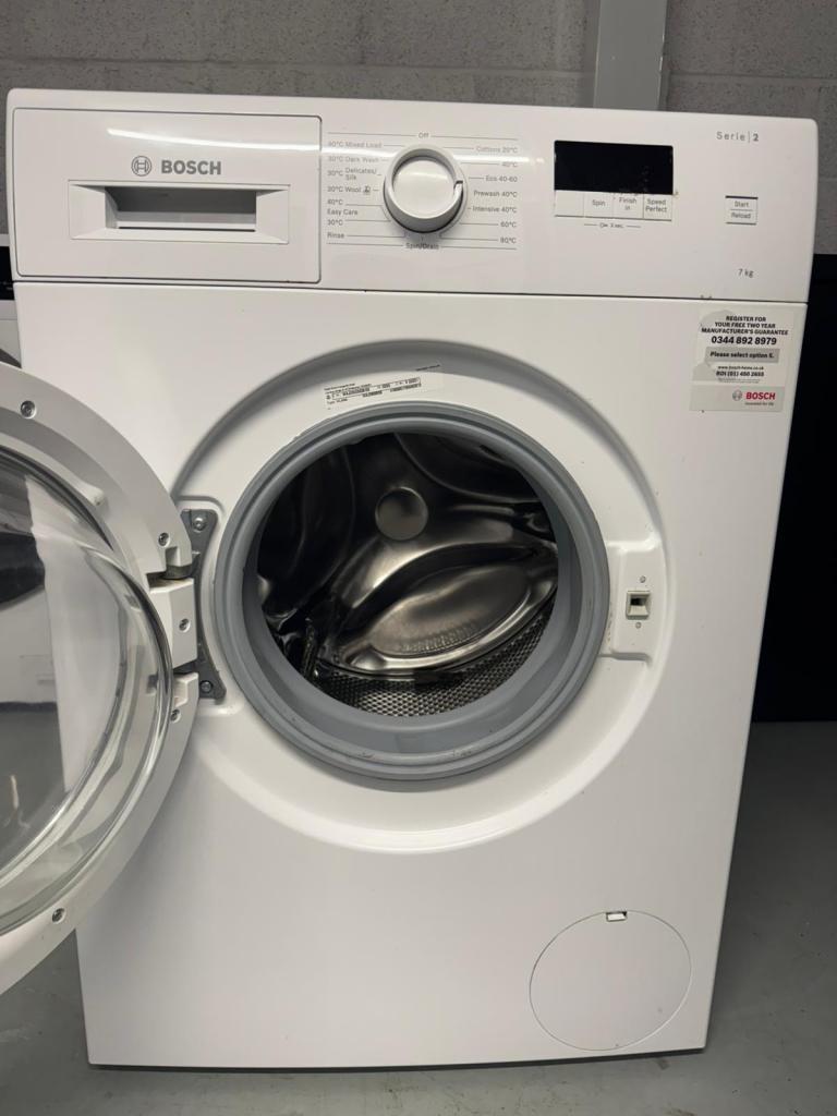 Bosch 7kg washing machine for sale 