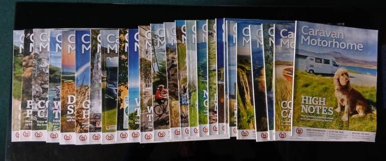 Caravan and Motorhome Touring Magazines - Large Bundle