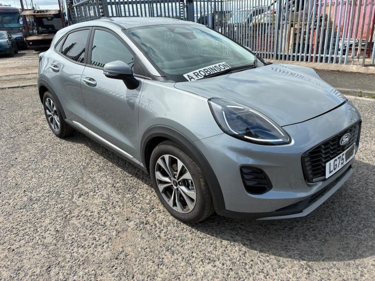 2026 FORD PUMA TITANIUM MHEV accident damaged salvage