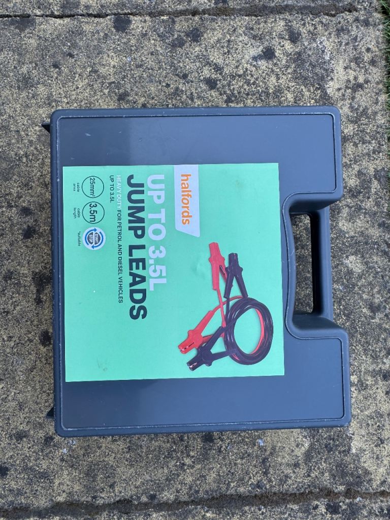 Halfords Jump Leads (up to 3.5L)