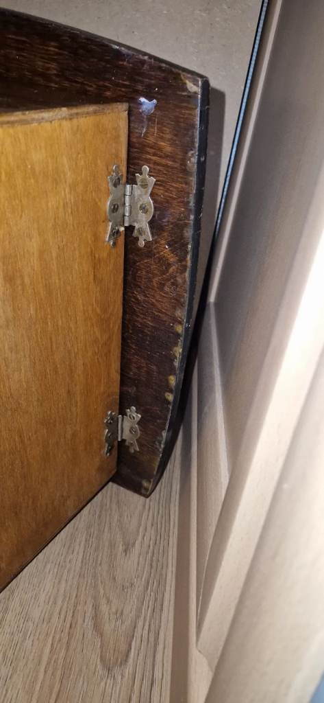 Mid Century Maple/ebony Sewing Box with Removable Dansette Legs