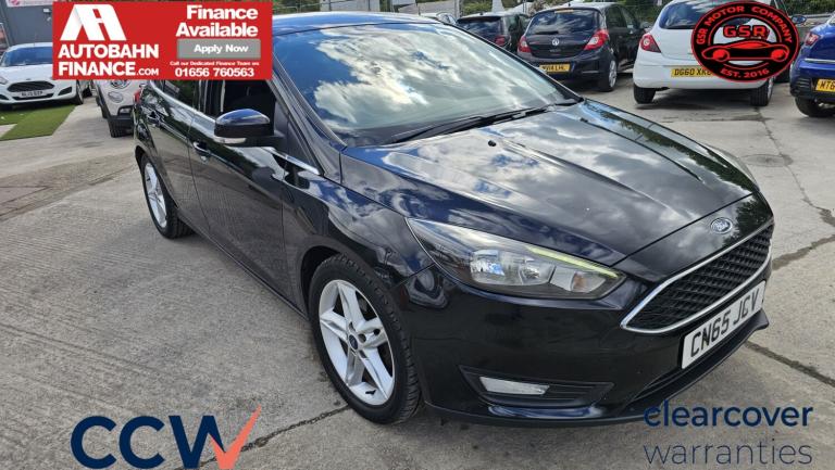 2015 Ford Focus 1.5 TDCi 120 Zetec 5dr HATCHBACK Diesel Manual