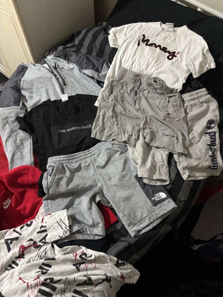 Mixed bundle of kids designer clothes from age 11 to 13 