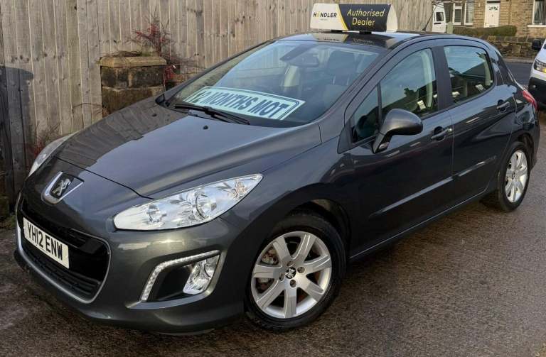 2012 Peugeot 308 1.6 HDi 92 Active 5dr HATCHBACK DIESEL Manual