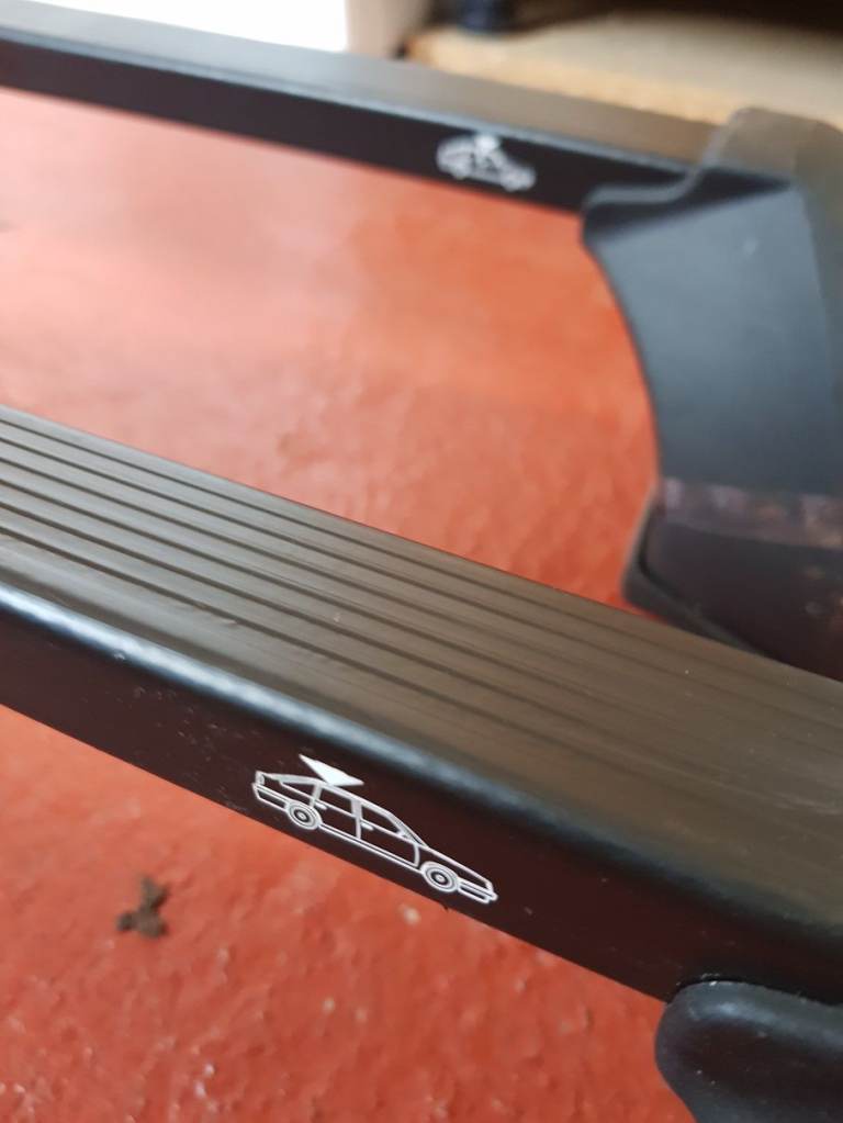 Subaru Legacy roof bars with fitting kit - these are being sold from near Aviemore in Scotland