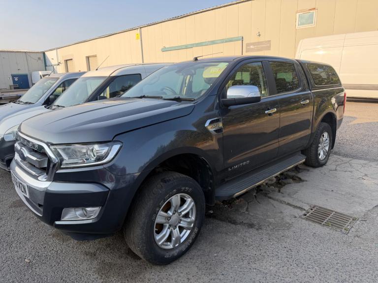 2018/68 FORD RANGER LIMITED DOUBLE CAB LOW MILES SPARES OR REPAIRS PRICE + VAT
