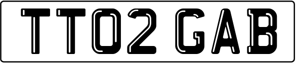 GAB Number Plate AUDI TT to GAB George Arthur Gracie Ann BAKER BELL Gabbie GABBY