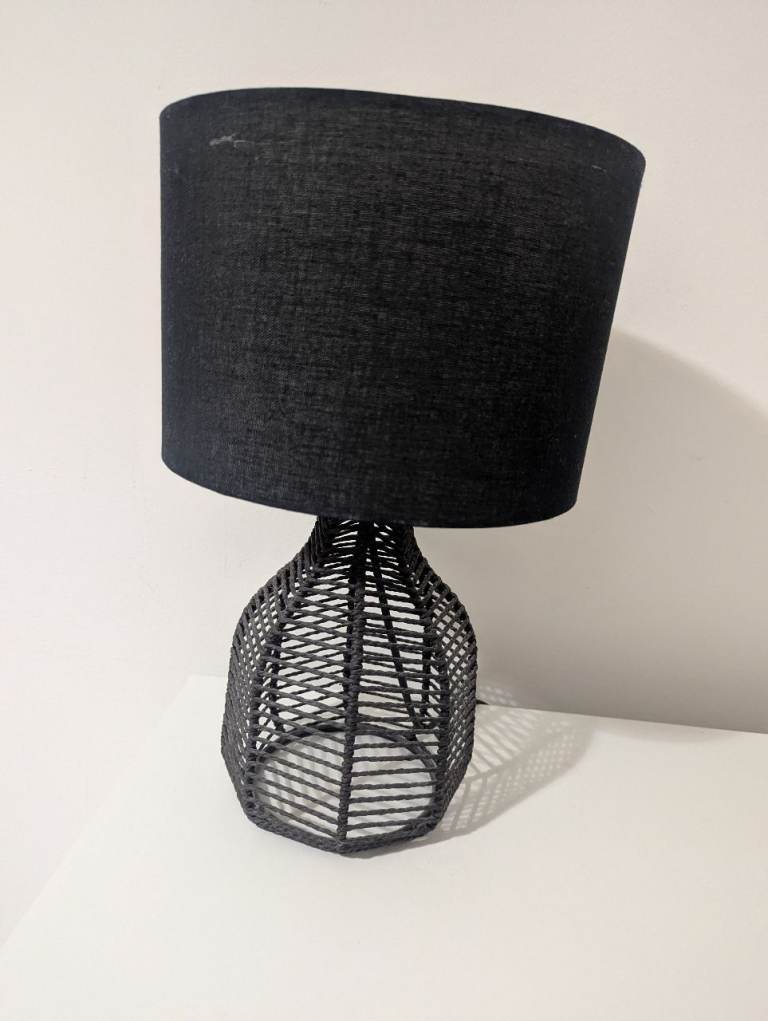 Beautiful black lamp 