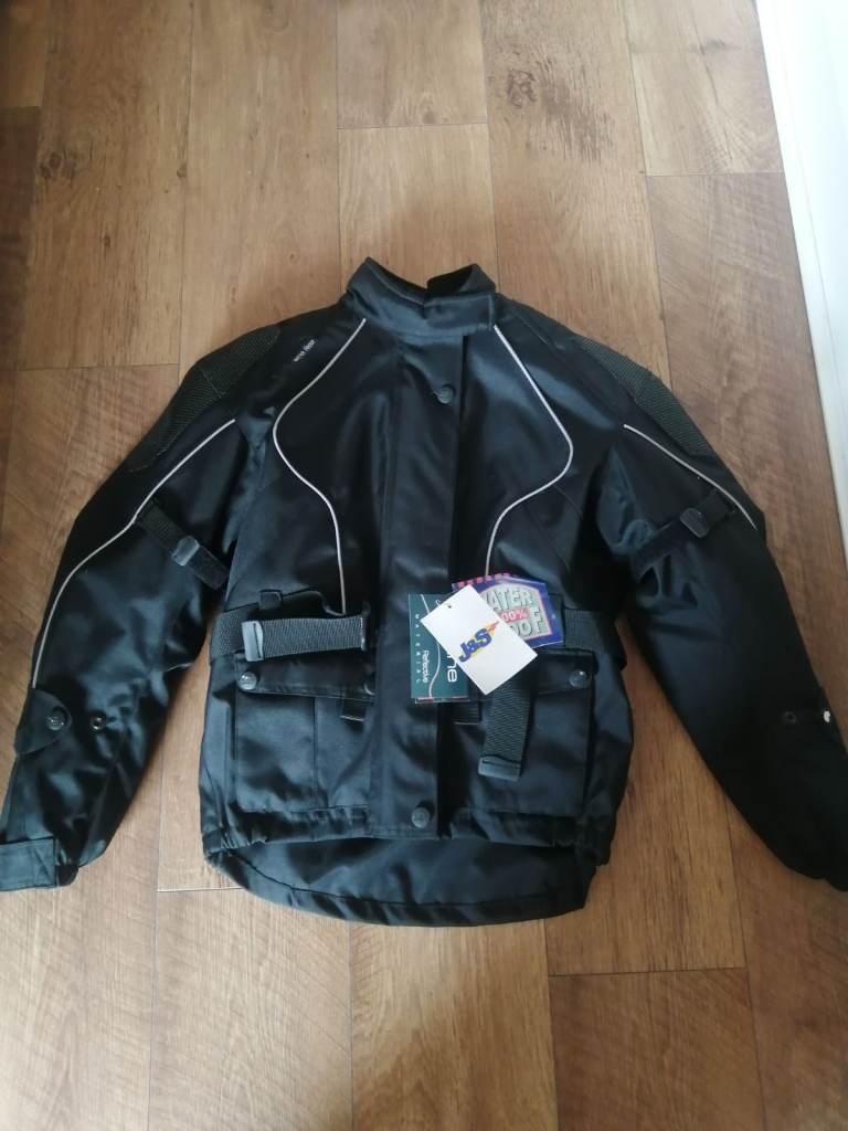 J&S ladies motorcycle jacket, size 12, brand new 