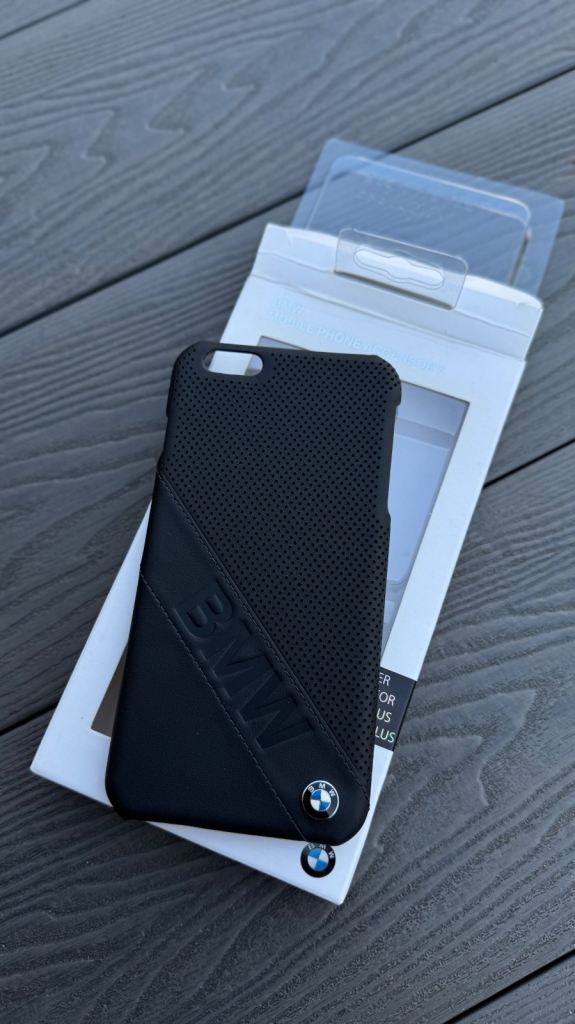 BMW REAL LEATHER HARD CASE FOR IPHONE 6 PLUS IPHONE 6 S PLUS