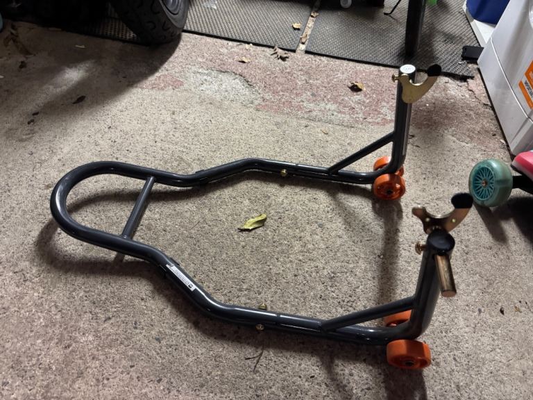 Motorbike paddock stand