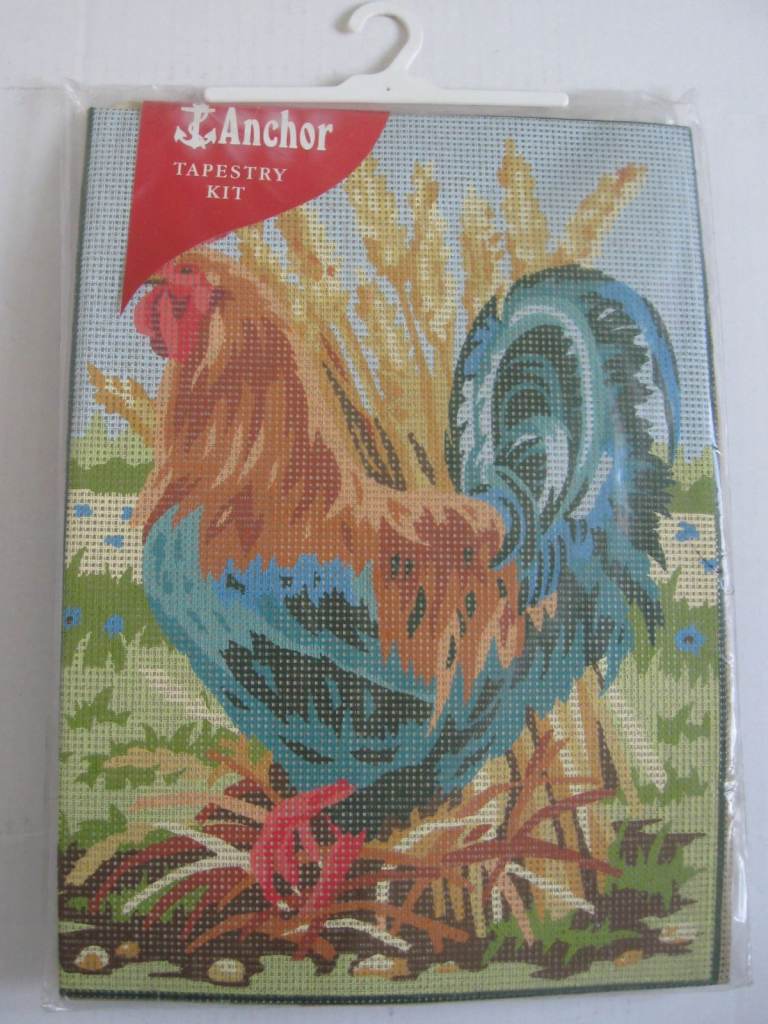 Anchor MORNING CALL cockerel tapestry kit, new