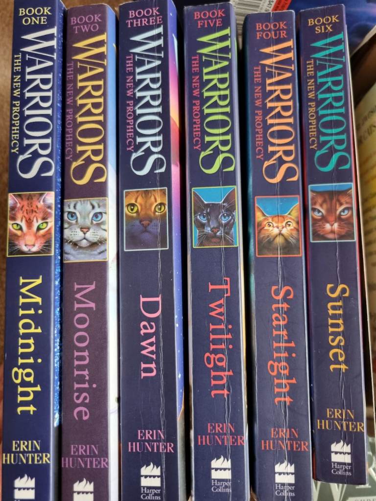 Warrior Cats, complete book series 1 and 2