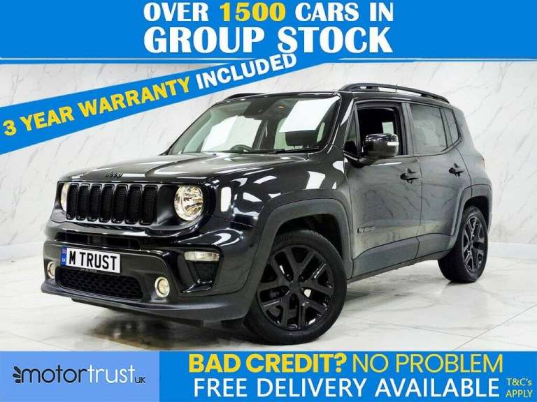 2021 Jeep Renegade 1.0 GSE T3 Night Eagle SUV 5dr Petrol Manual Euro 6 (s/s) (120 ps) ESTATE Petr...