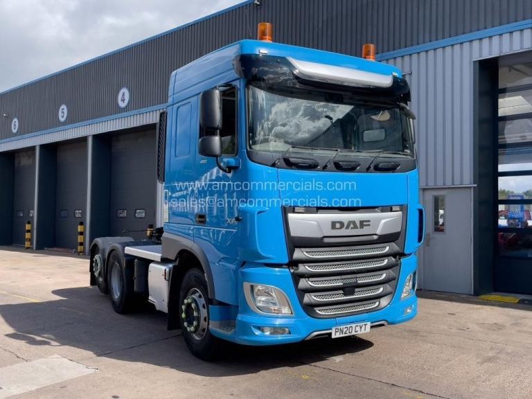 2020 (20) DAF XF 480 6X2 TAG SPACECAB