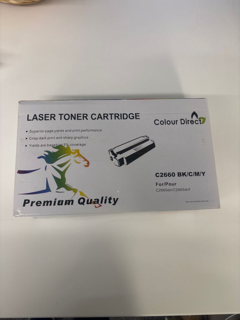 Dell Toner C2660 BK/C/M/Y