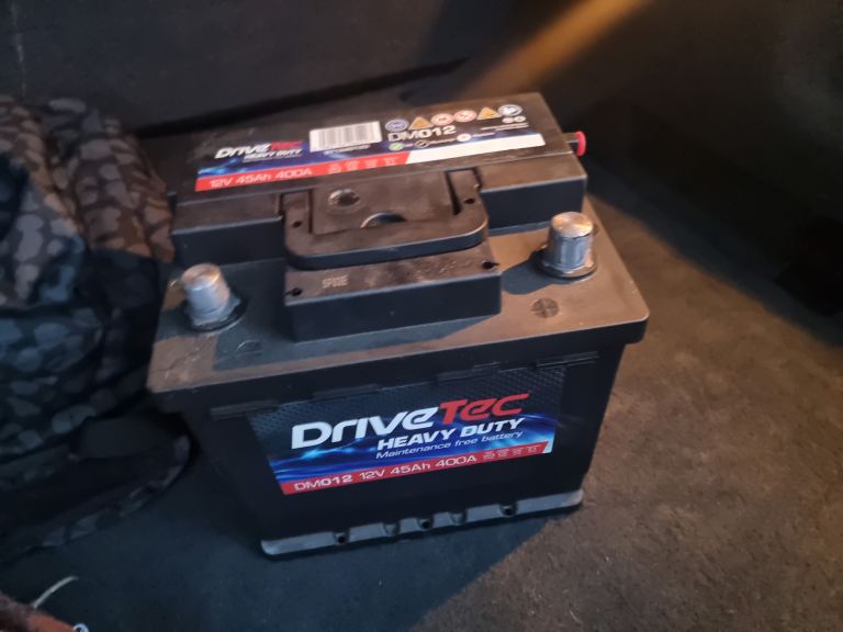 Car battery 2 weeks old