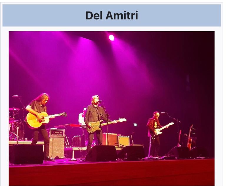 Del Amitri in Edinburgh