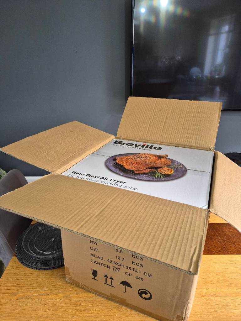 image for Breville dual airfryer New 