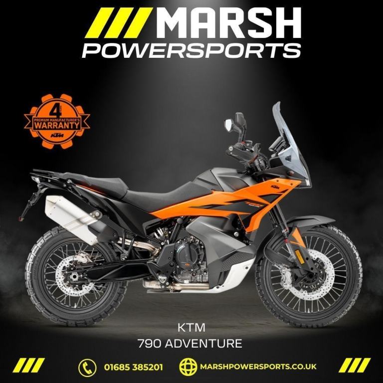 KTM 790 Adventure Orange 2026 - KTM Main Dealer - Reserve Now!