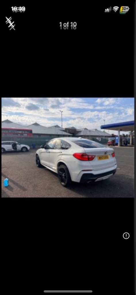 BMW, X4, Coupe, 2017, Semi-Auto, 1995 (cc), 4 doors