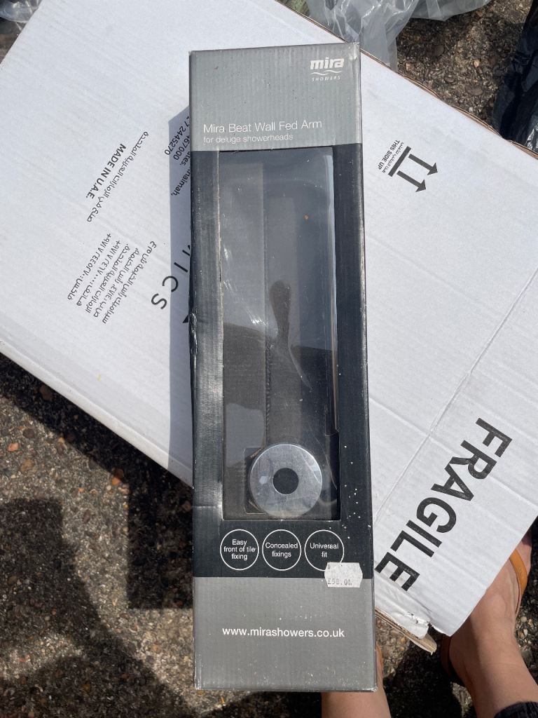 Mira Wall Fed Arm for Shower – NEW, Boxed
