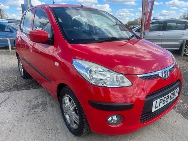 2010 Hyundai i10 1.2 Comfort 5dr Auto HATCHBACK Petrol Automatic