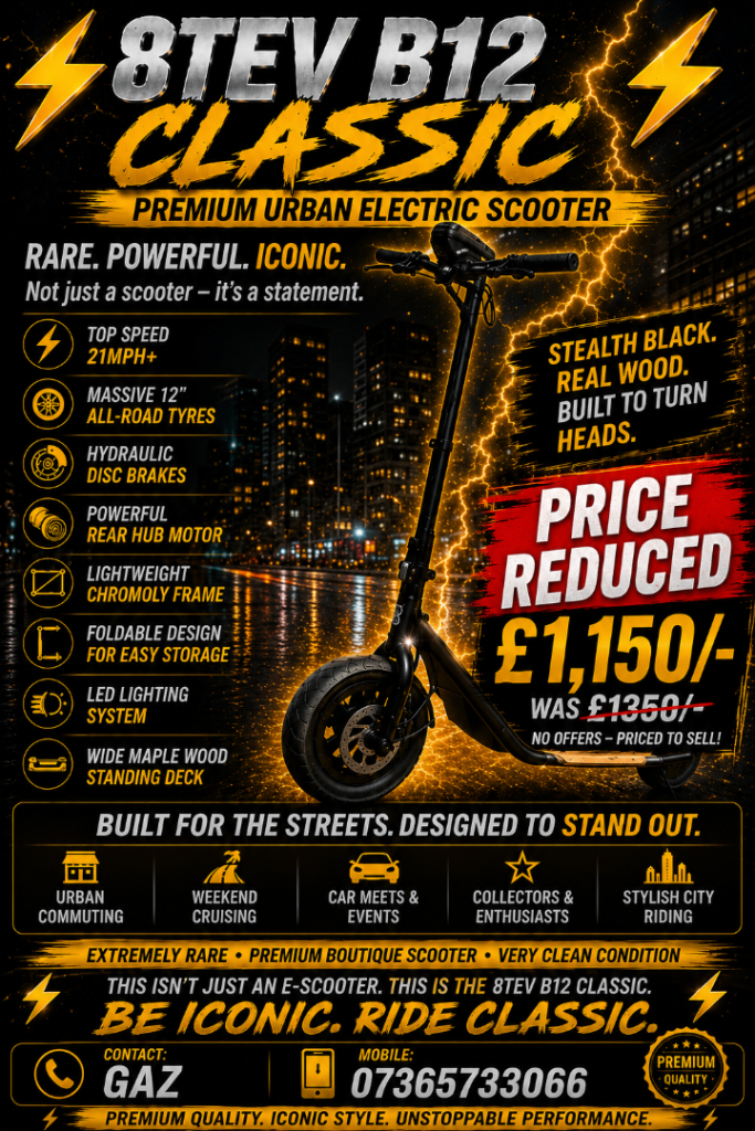 Urban 8tev B12 Classic - "Beast Unleashed"
