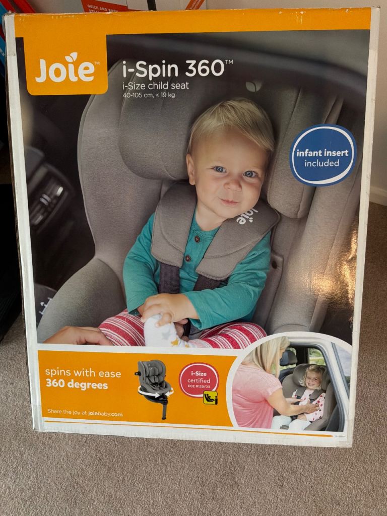 Joie I-Spin 360 child car seat