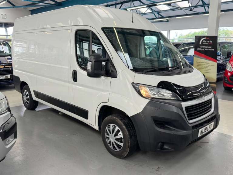 2018 Peugeot Boxer 2.0 BlueHDi H2 Professional Van 130ps PANEL VAN DIESEL Manual