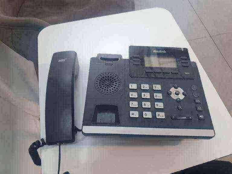 Used Yealink T41S IP VOIP desk phone telephone communication Croydon, London