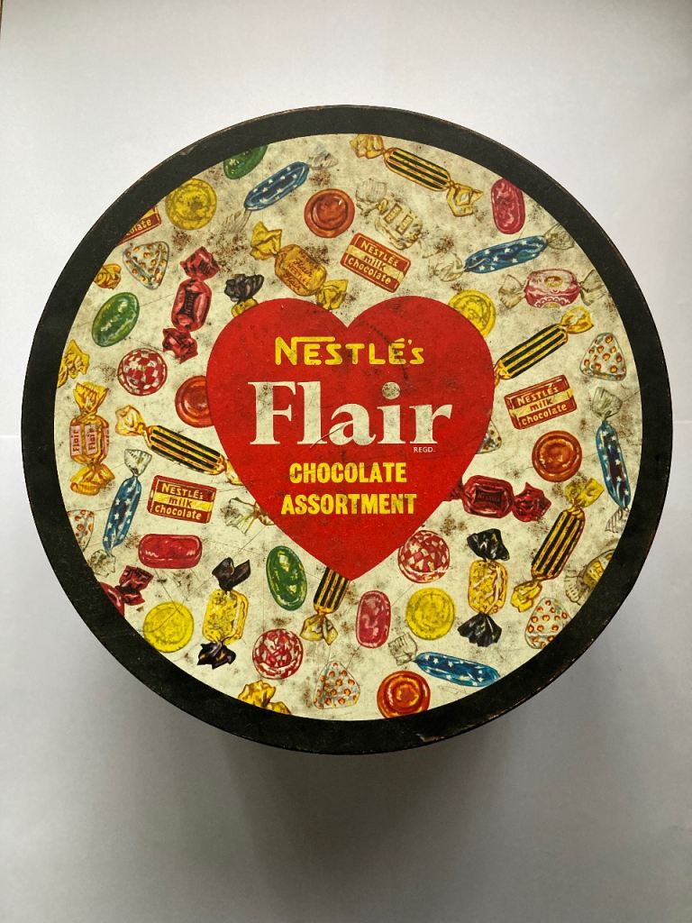 Old Tin Full of Buttons 