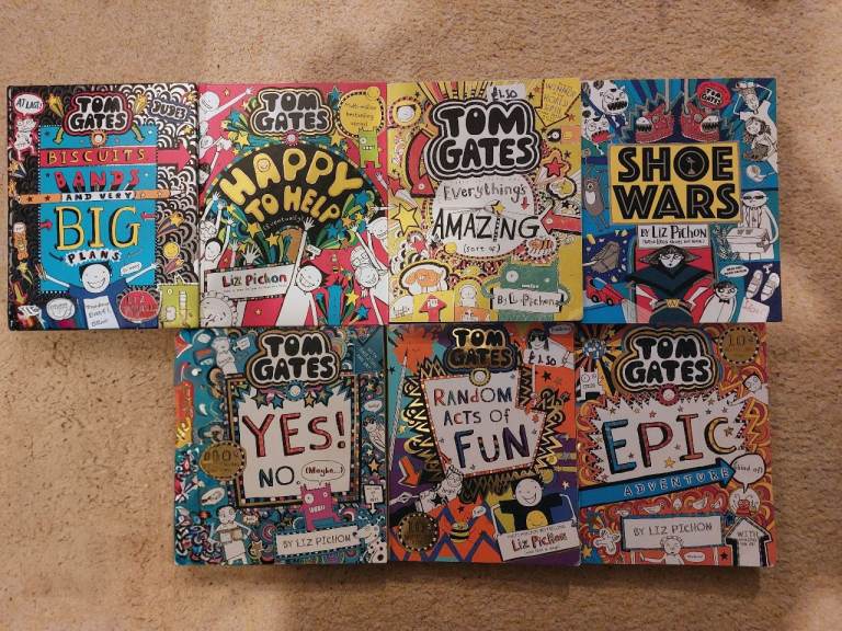 Selection of Tom Gates books