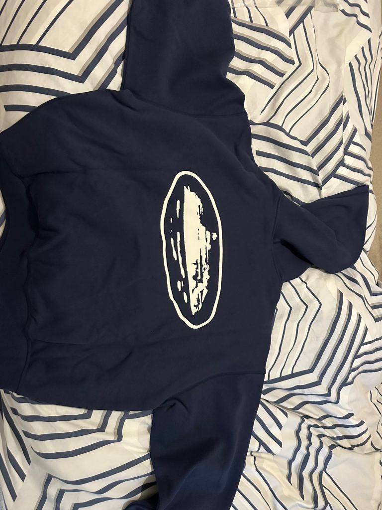 Corteiz Blue zip up