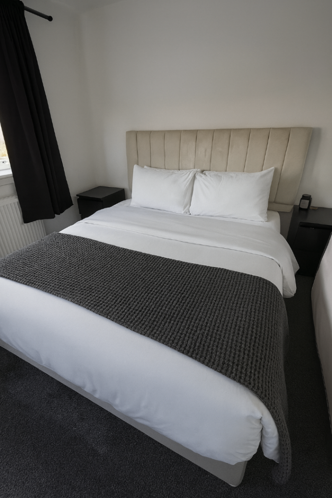 image for Super King Size Bed Frame (Cream Divan Base)