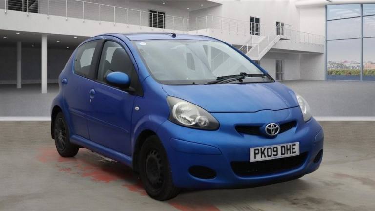 2009 Toyota AYGO 1.0 VVT-i Blue 5dr HATCHBACK PETROL Manual