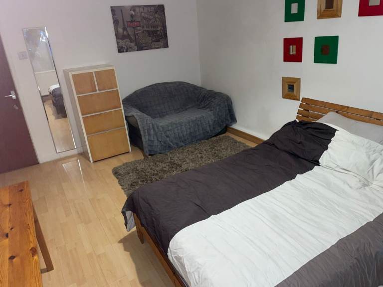 Large room in excellent flat near Lark Lane/Sefton Park