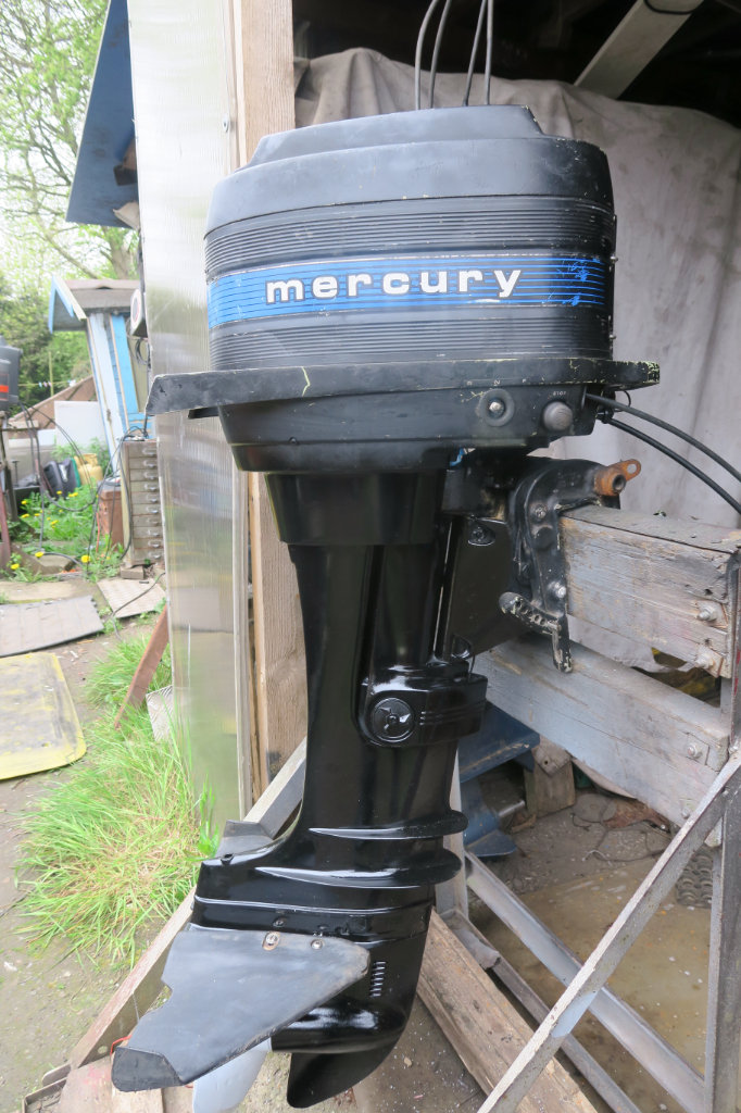 MERCURY 20 HP LONG REBUILT PULL START WITH  2IN1 REMOTES 