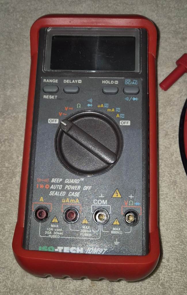ISO TECH IDM 97 AUTORANGING MULTIMETER