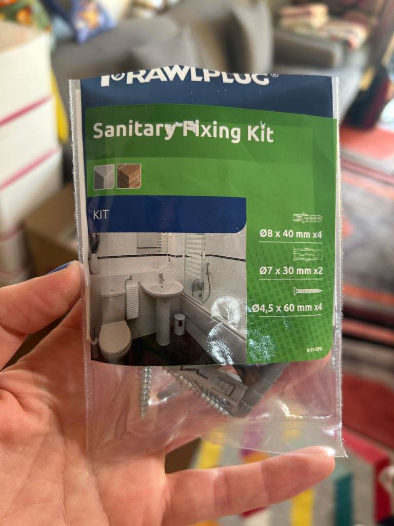 Sanitary Fixing Kit - collection E8 3BQ