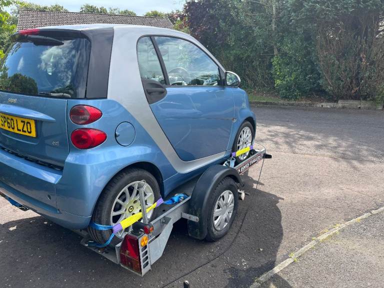 Smart, FORTWO COUPE, Coupe, 2010, Semi-Auto, 799 (cc), 2 doors c/w Brian James Trailer